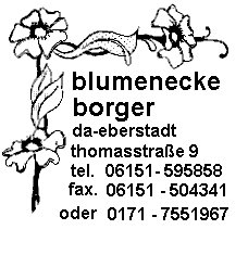 Blumenecke Borger